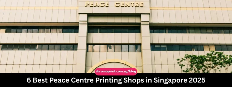 Best Peace Centre Printing Shops in Singapore